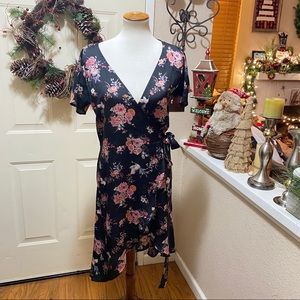 Josa Tulum Beautiful Floral Flowy Midi Dress